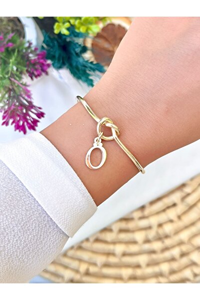 KBC STORE Love Knot Letter Bracelet Letter O