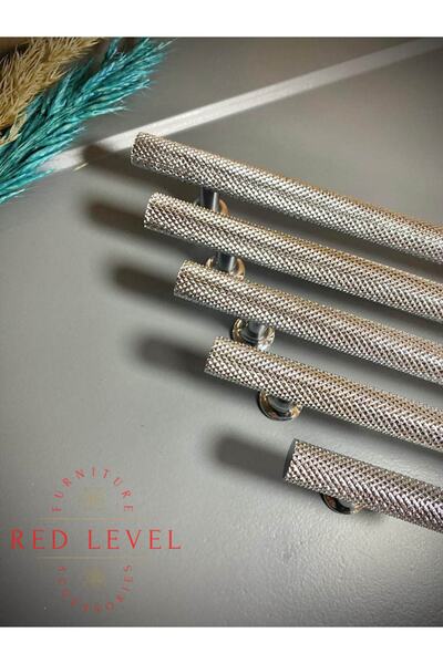 Red Level Ender Chrome 224 Mm Mâner Metalic De Lux Modele Dulap Sertar Mobilier Mâner Bucătărie