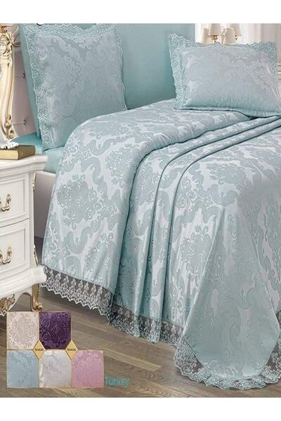 bursa çeyiz Şönil Aden Yatak Örtüsü 3 Parça