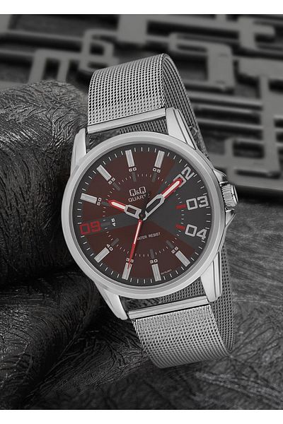 Q&Q Men's Straw Wristwatch Gu70h