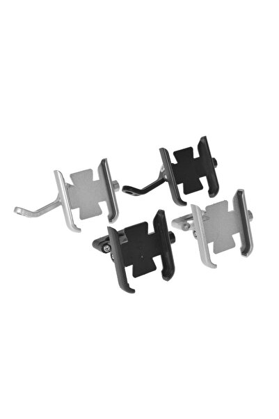 Streak Metal Telefon Tutucu Gidon Bağlantılı Motosiklet Bisiklet Telefon Tutu...