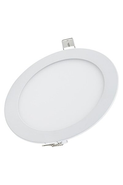 Flora Elektromarket 12 Watt Sıva Altı Slim Kasa Panel Led Spot Beyaz Işık