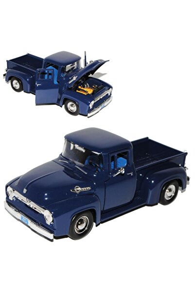 Motor Max Motormax 1956 Ford F-100 Pickup 1:24 Mavi Model Araba
