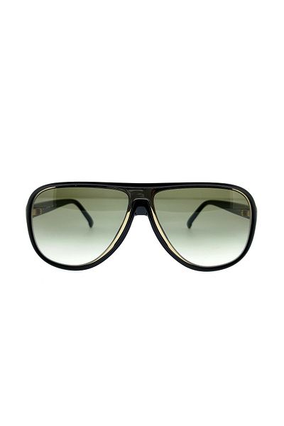 Lacoste 637s 002 60-12 Unisex Sunglasses Black Frame, Gold Metal Combination Frame Aviator
