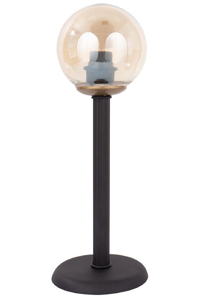 MINIMAL ETICARET VE BILGI TEKNOLOJILERI Line Balloon Andesite Black Lampshade