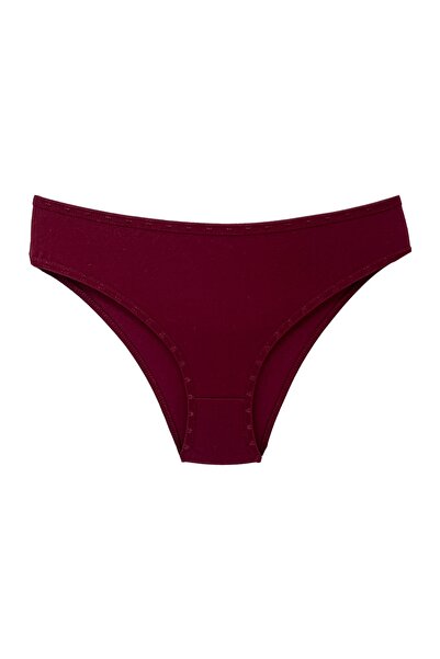 HNX Chiloți de damă din 3 bucăți, din bumbac, cu inimă și cauciuc