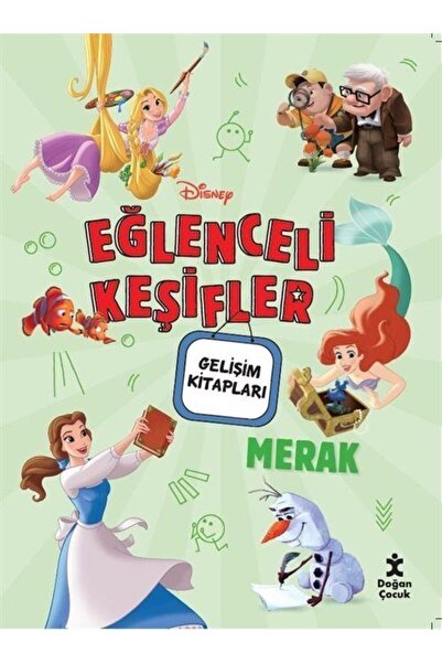 Doğan Çocuk Disney Eğlenceli Keşifler Merak Gelişim Kitabı Kolektif