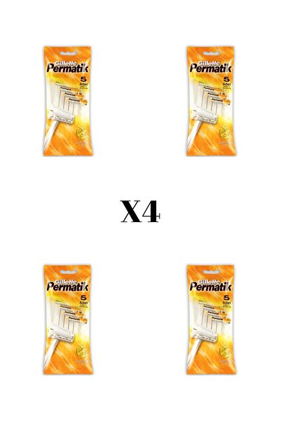 Gillette Permatik 5-pakovanje X4