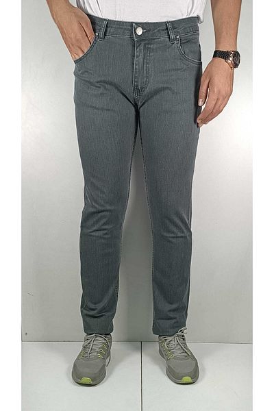 Bomonti Ανδρικό εύκαμπτο τζιν παντελόνι Khaki Classic
