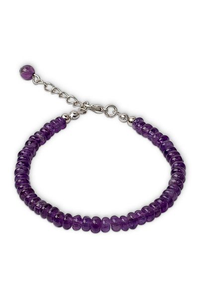 Dünya Doğal Taş Amethyst Stone Bracelet