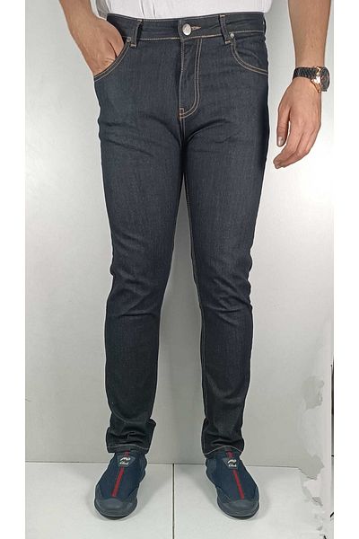 Bomonti Mckanzie Colorful Drawstring Dark K Gray Classic Men's Flexible Davıt Denim Pants