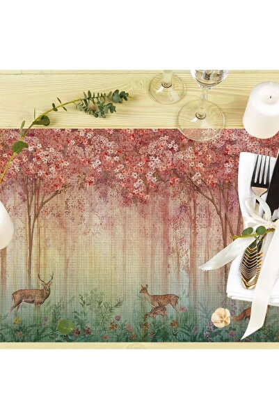 Sunny Home Design طقم مفارش أمريكية من القماش من باهار كونسبت مكون من 4 قطع م...