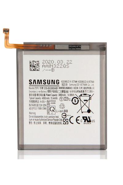 instatech Samsung Galaxy S20 Batarya Pil Eb-bg980aby 4000 Mah