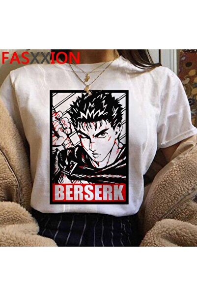 GALASHOP Berserk Guts مانغا السيف التضحية Zodd أنيمي تي شيرت S114