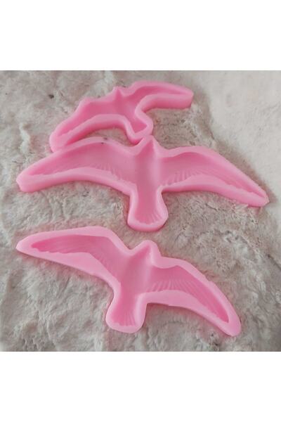 Gardenia Art Hobi Martı 3 Boy Duvar Süsü Silikon Kalıp