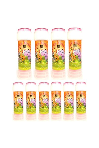 Mia Baloncuk Oyuncak Fil Figürlü Köpük Baloncuk 10 Adet Figürlü Köpük Baloncuk