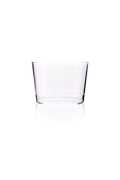 RUBİKAP Crystal Cylinder Container 180 Ml (30 Pieces)