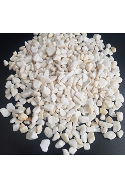 Genel Markalar Beyaz Taş 2 Kg 1-2 Cm Beyaz Dolomit Taş Dere Taşı Çakıl Taşı Bahçe Süs Taşı Akvaryum Teraryum Taşı