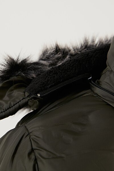 Lela Removable Hooded Coat with Plush Lining Inside Boy's Coat 5760013