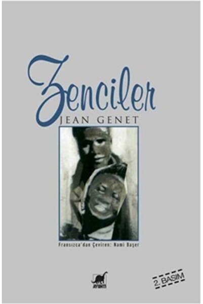 Ayrıntı Yayınları Zenciler Jean Genet Kitabı 92 Sayfa Ayrıntı Yayınları
