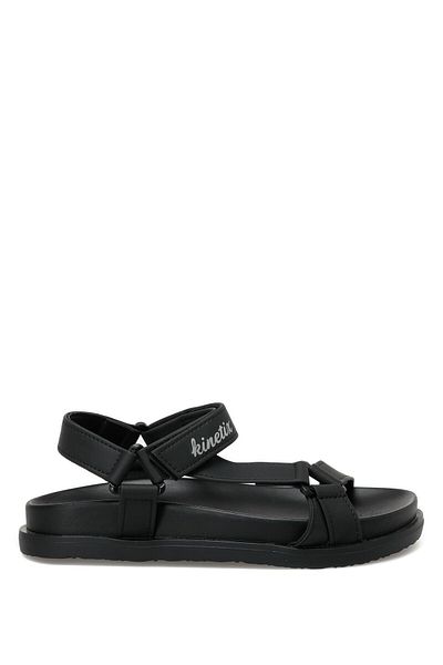 Kinetix Tufu 2fx Black Women's Flat Sandals