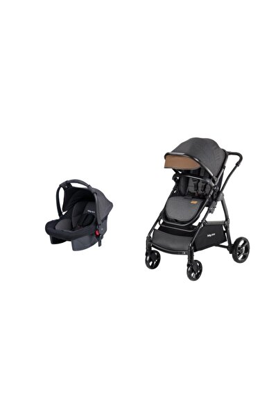 Baby Care Bc 310 Safari Siyah Trio Travel Bebek Arabası Puset (s)