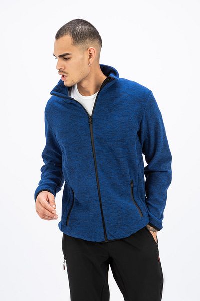 Exuma Men's Blue Zippered Fleece