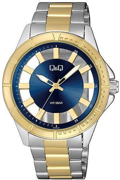 Q&Q Men's Metal Wristwatch Qb70