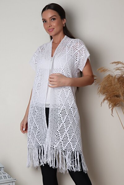 Handmade Püsküllü Hırka
