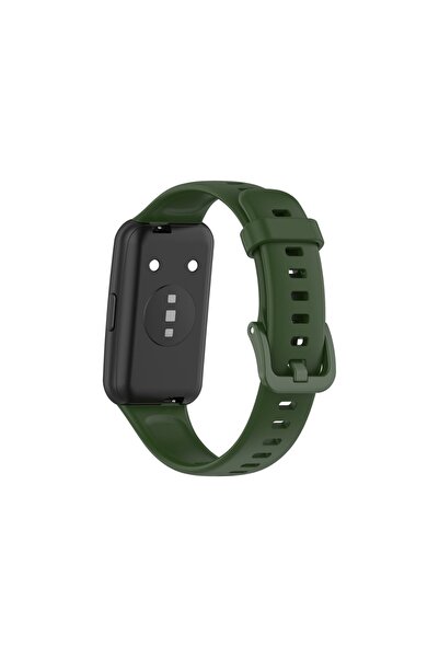 NANOSPACE Huawei Band 7 Uyumlu Renkli Silikon Kordon Kayış
