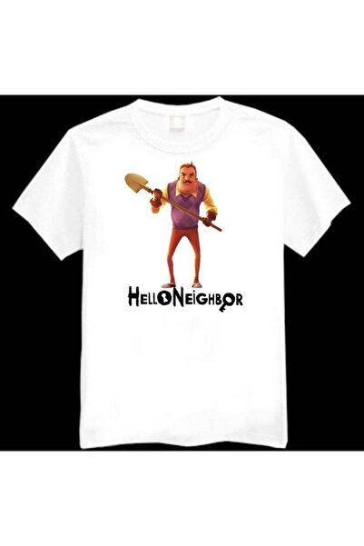 GALASHOP Hello Neighbor Neighbour Kids Printed T-shirt