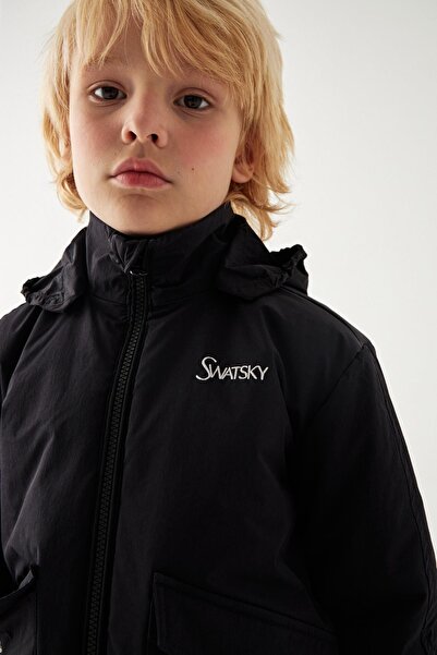 SWATSKY Boy's Navy Blue Jacket 22pfwsw5706