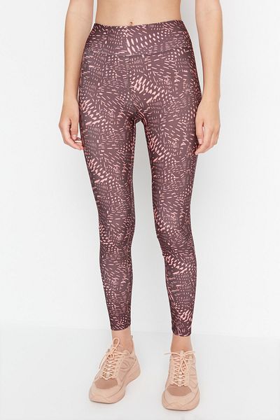 Trendyol Collection Sport-Leggings - Lila - Hoher Bund