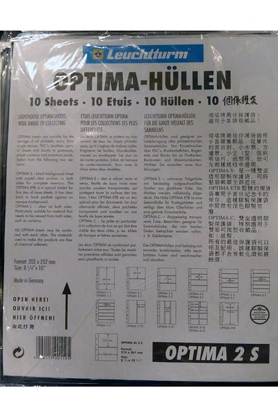 Leuchtturm Optima 2s Paper Money Funnels