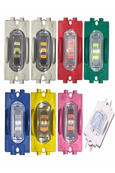 Hazar Led Dar Açılı 10'lu Modül Led 12 Volt Dik Açılı Modül Led Gün Işığı