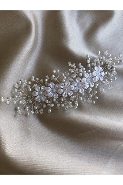 DOĞA ART STORE Svadbeni dodatak za kosu sa cvetnim detaljima