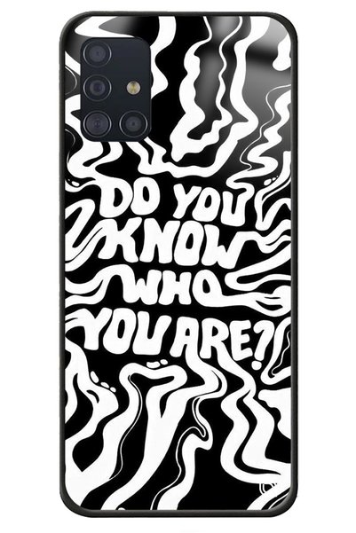 WANNA PROTECT Samsung A71 Who You Are? Premium Patterned Glossy Case
