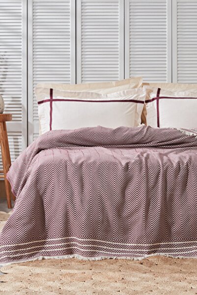 Yataş Комплект Colin Double Pique - бордо червен