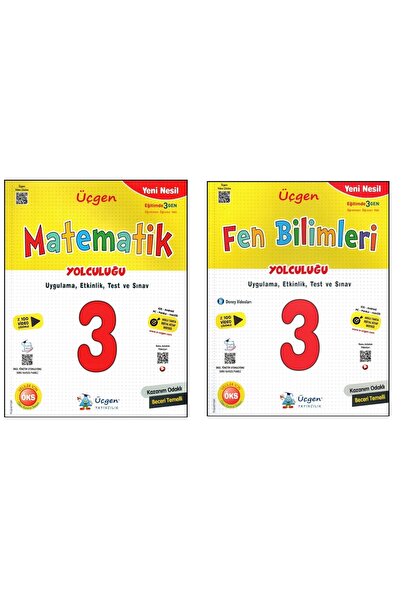 Üçgen Yayıncılık Üçgen 3. Sınıf Yeni Nesil Matematik+fen Bilimleri Yolculuğu ...