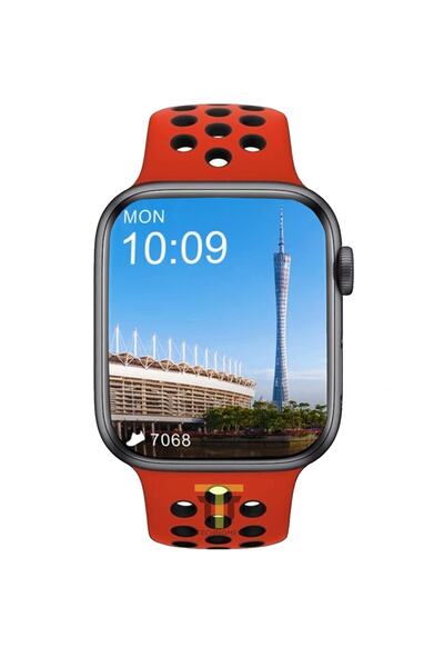 TECHNOMEN Watch 7 Dt Nlke Series Spor Smartwatch 2022 Akıllı Saat Nfc Siri Gps Bluetooth Çağrı Android Ios