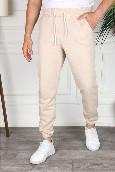 EXSPORT Pantaloni de sport slimfit pentru femei și bărbați cu talie și picior elastic