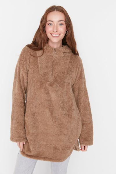 TRENDYOL MODEST Brown Women Winter Jackets Styles, Prices - Trendyol