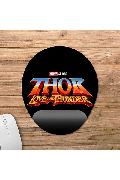 Pixxa نموذج لوحة ماوس دعم المعصم Thor: Love And Thunder - 1 بيضاوي