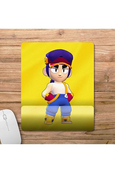 Pixxa Fang - لوحة ماوس يدعم المعصم من Brawl Stars موديل - 1