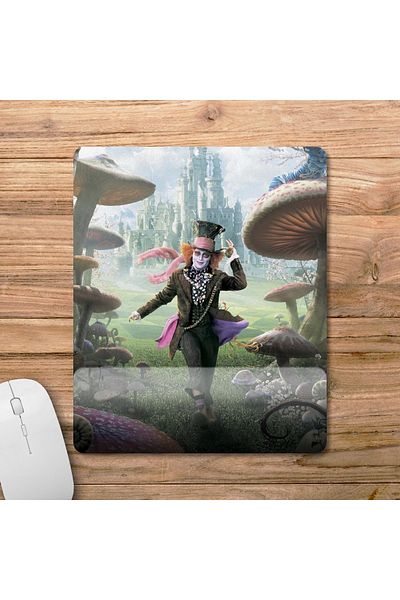 Pixxa نموذج لوحة الماوس المدعومة للمعصم من Alice In Wonderland - 1