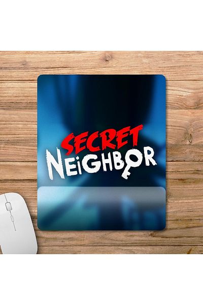 Pixxa موديل لوحة ماوس مع مسند للمعصم من Secret Neighbor - 1