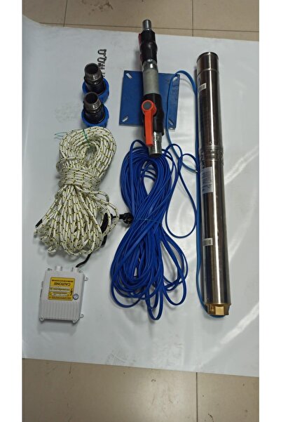Alarko 4sdm4/18 2 Hp 50 Mt Yassı Kablolu Ve Panolu 100 Mt Halatlı Çift Vanalı...