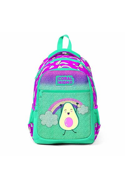 Yaygan Çanta Σχολική τσάντα Coral High Avocado 23491