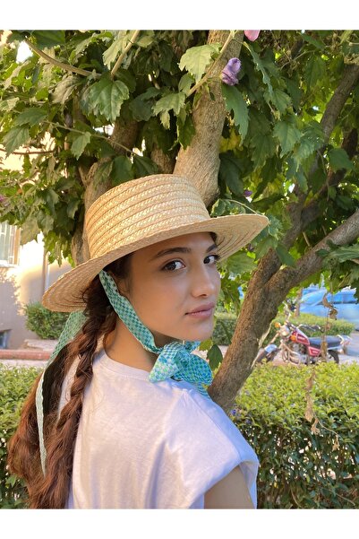 laviyonsa Pălărie evazată cu panglică legată