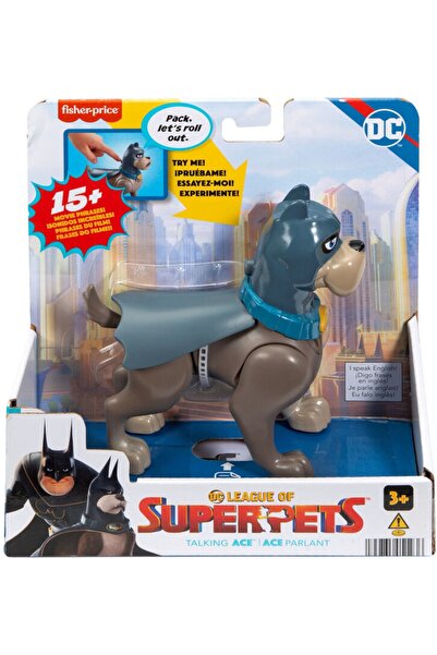 mattel Imaginext Dc League Of Super Pets Sesli Figürler Hjf28 - Ace